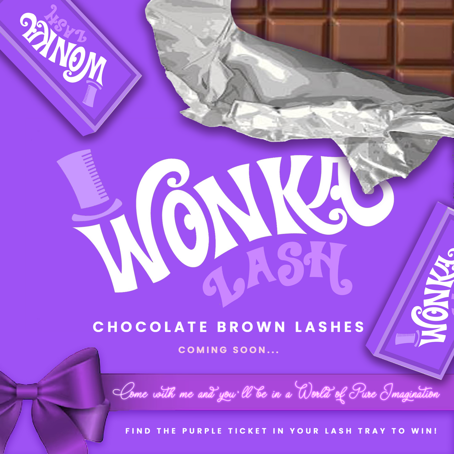 WONKA BROWN LASHES